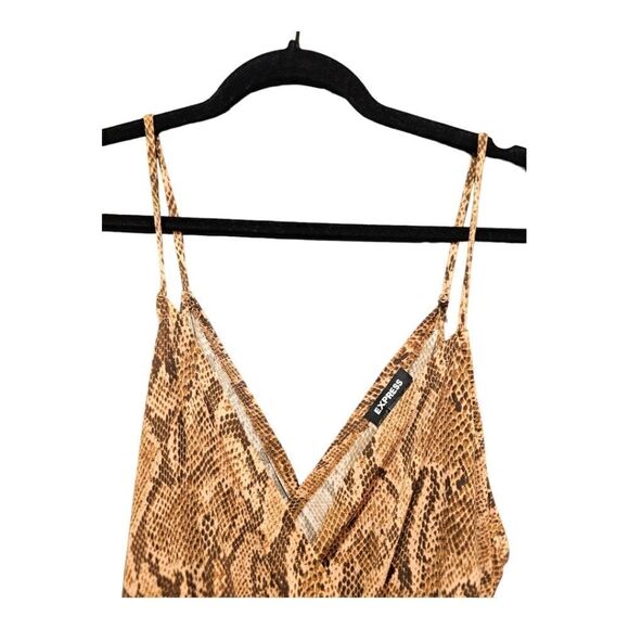 EXPRESS Snake Print Jumpsuit - Size XL‎ - Picture 6 of 9